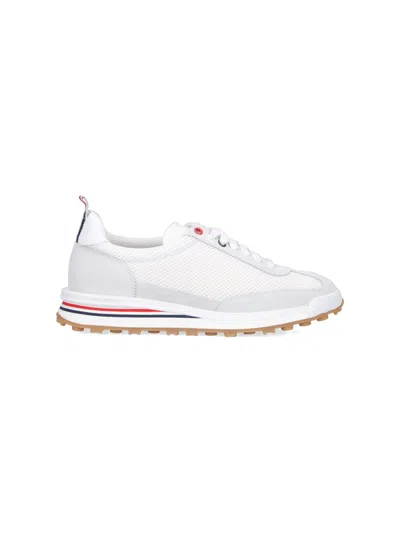 Thom Browne "tech Runner" Trainers In White