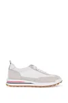 Thom Browne Tech Runner Sneakers In White