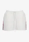 Thom Browne Tech Track Shorts In White