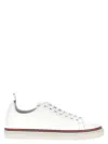 Thom Browne Tricolour-stripe Leather Trainers