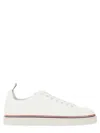 Thom Browne Tricolour-stripe Leather Trainers