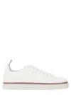 Thom Browne Tricolour-stripe Leather Trainers