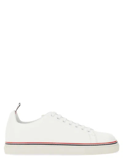 Thom Browne Tennis Sneaker In White