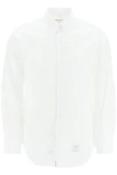 Pre-owned Thom Browne Thom Brown E Shirt Classica Poplmwl010e03113 White Sz.2 100w