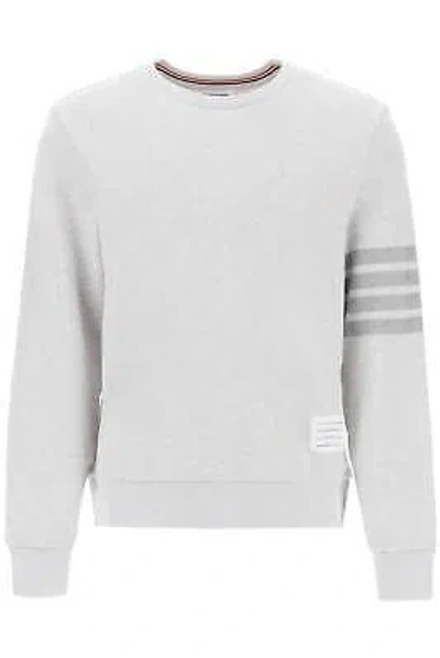 Pre-owned Thom Browne Thom Brown E Sweatshirt 4-bar Cotton Mjt248p06910 Grey Sz.1 065l