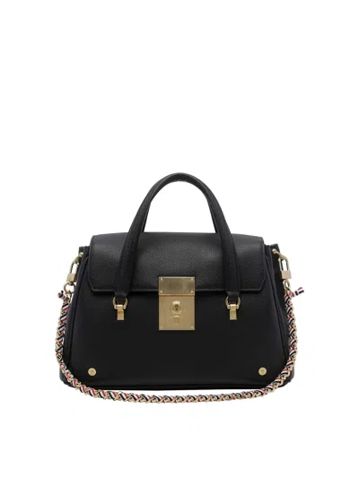 Thom Browne Black Small Bolton Handbag