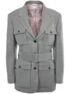 Thom Browne Wool Flannel Safari Jacket