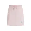 Thom Browne Cotton Mini Skirt Side Stripes In Pink