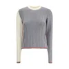 Thom Browne Virgin Wool Sweater In Gray