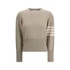 Thom Browne Thom E Wool Women's Sweatshirt In Neutral