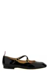 Thom Browne Criss Ballerina Shoes In Black