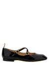 Thom Browne Criss Ballerina Shoes In Black