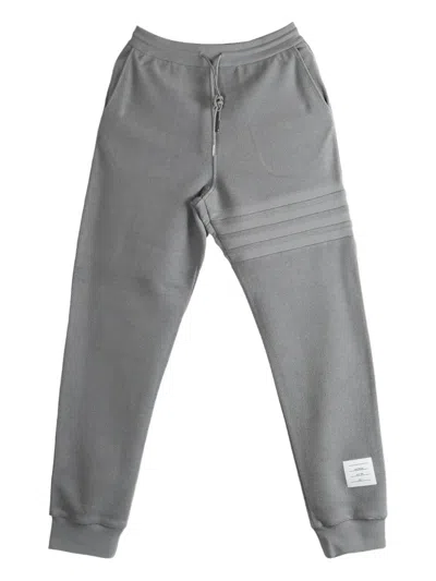 Thom Browne Three-stripe Sweatpants In Gray