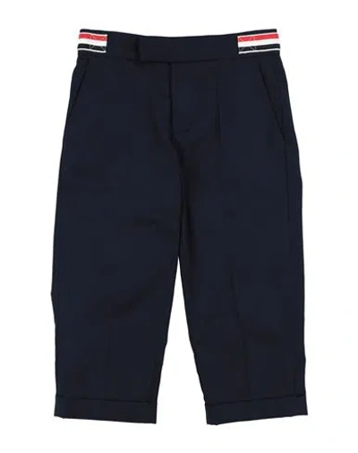 Thom Browne Babies'  Toddler Boy Pants Navy Size 6 Polyester, Cotton In Blue
