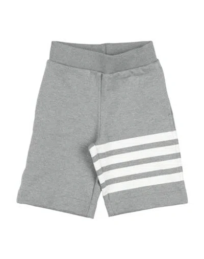 Thom Browne Babies'  Toddler Boy Shorts & Bermuda Shorts Grey Size 6 Cotton In Gray