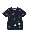 Thom Browne Toddler Boy T-shirt Midnight Blue Size 6 Cotton In Blue