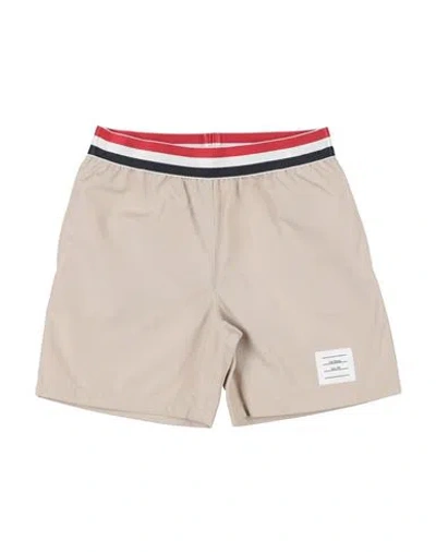 Thom Browne Babies'  Toddler Shorts & Bermuda Shorts Beige Size 6 Polyester, Cotton