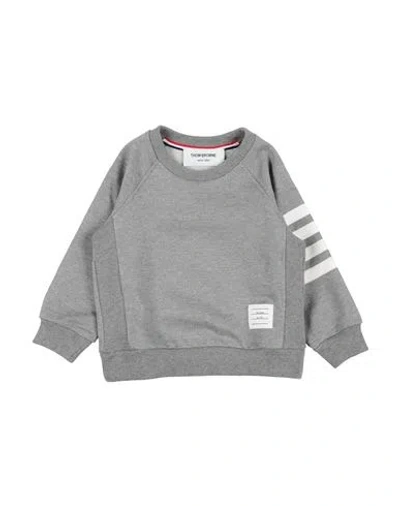 Thom Browne Babies'  Toddler Sweatshirt Grey Size 6 Cotton In Gray