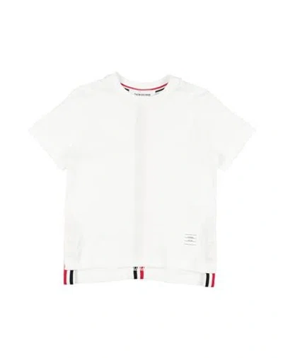 Thom Browne Babies'  Toddler T-shirt White Size 6 Cotton
