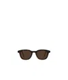 Thom Browne Tokyo Tortoise Rectangular Sunglasses In Brown