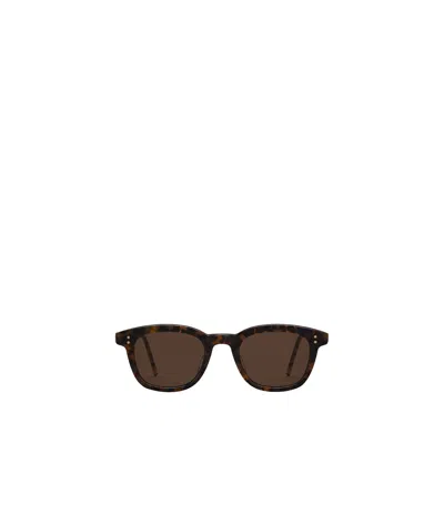 Thom Browne Tokyo Tortoise Rectangular Sunglasses In Brown