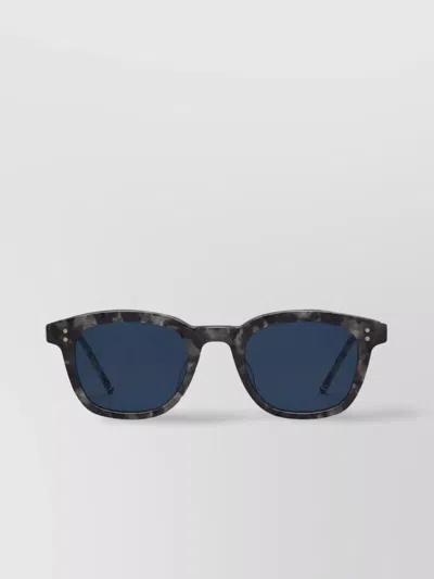 THOM BROWNE TOKYO TORTOISESHELL RECTANGULAR-FRAME SUNGLASSES