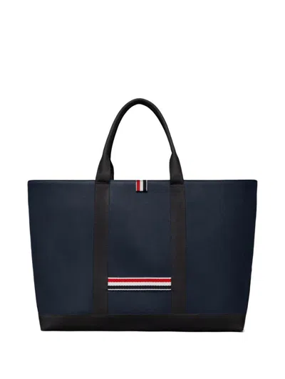THOM BROWNE THOM BROWNE TOOL MEDIUM LEATHER TOTE