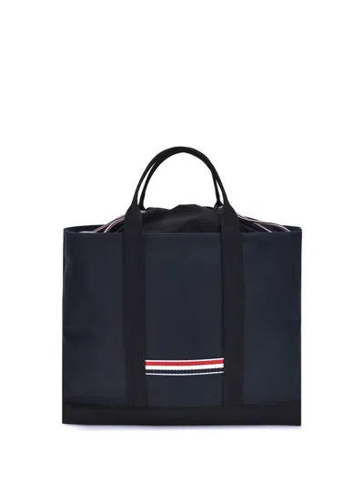 Thom Browne Tool Tote Bag In Blue