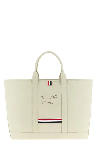 Thom Browne 'tool Tote' Shopping Bag In Blue