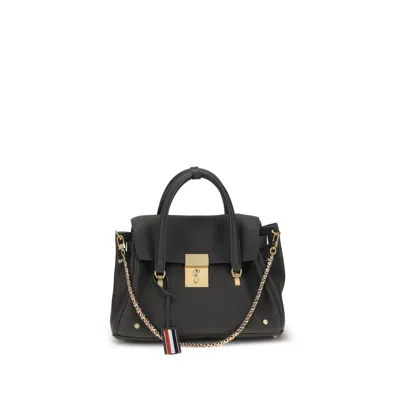 Thom Browne Top Handle Bag In Gray