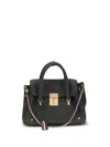Thom Browne Top Handle Bag In Gray