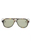 Thom Browne Sonnenbrille In Schildpattoptik In Braun