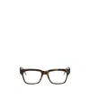 Thom Browne Tortoiseshell Logo Square Mirror In Black