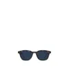 Thom Browne Tortoiseshell Rectangular-frame Sunglasses In Blue