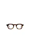 Thom Browne Tortoiseshell Square-frame Glasses In Brown