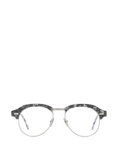 Thom Browne Tortoiseshell-effect Browline-frame Glasses