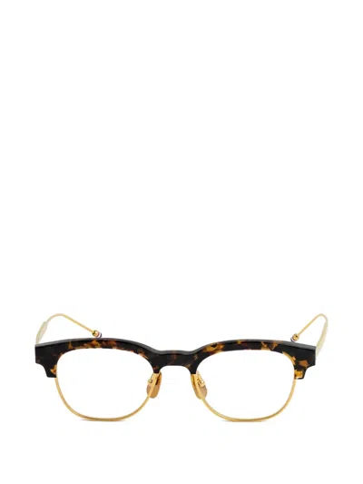 Thom Browne Tortoiseshell-pattern Glasses In Brown