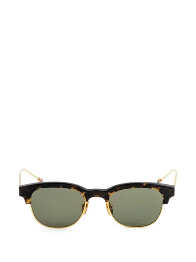 Thom Browne Tortoiseshell-pattern Sunglasses In Neutral