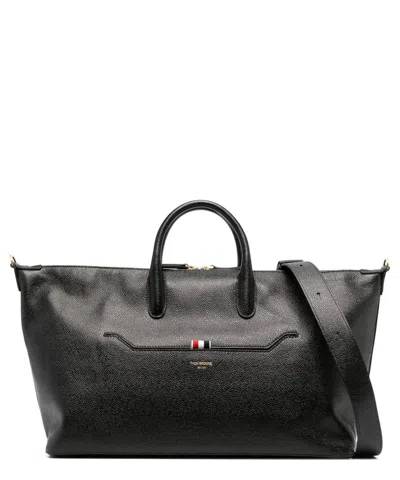 Thom Browne Tote Bag In Black