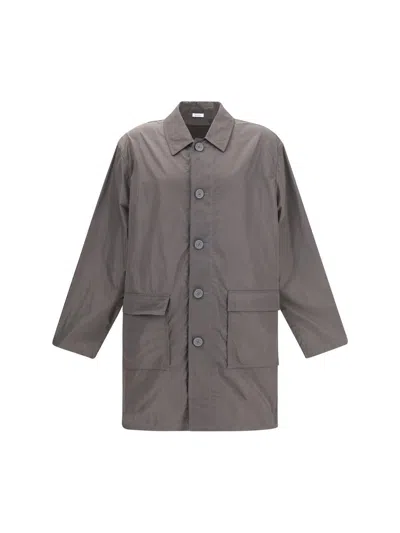 Thom Browne Memory Tech Packable Smock In Gray