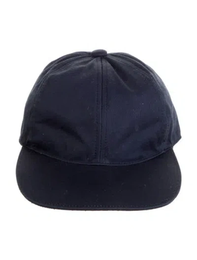 Pre-owned Thom Browne Tricolor Stripe Baseball Cap In Blue