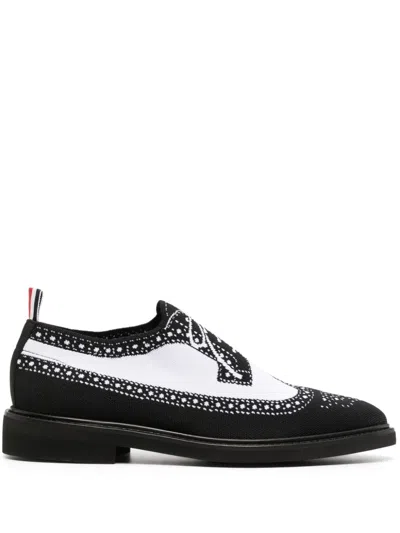 Thom Browne Leather Shoe In Black