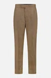 Thom Browne Trouser In Brown