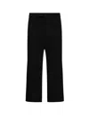Thom Browne Corduroy Rwb-stripe Trousers In Black