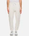 Thom Browne White Cotton Sweatpants With 4 Stripes In White