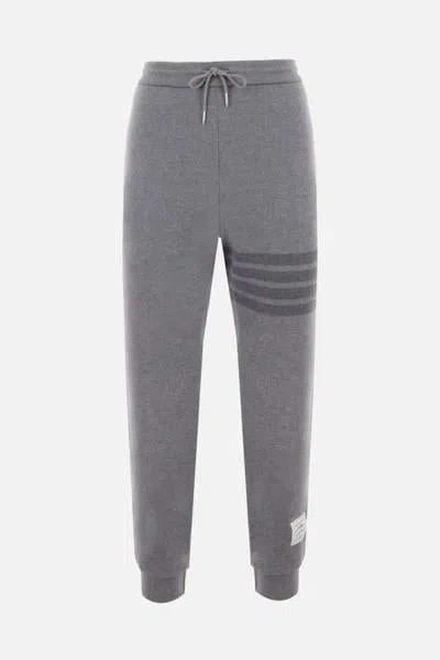 Thom Browne Virgin Wool Track Pants In Multi
