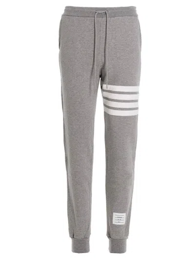 THOM BROWNE THOM BROWNE 4BAR COTTON SWEATPANTS