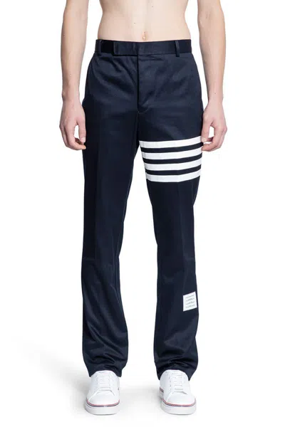 Thom Browne Trousers In Blue