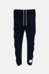 Thom Browne Sweatpants With Engineered 4 Bar In Solid Classic Loopback In Black