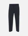 Thom Browne Utility Garment Dyed Chino Pants In Blue